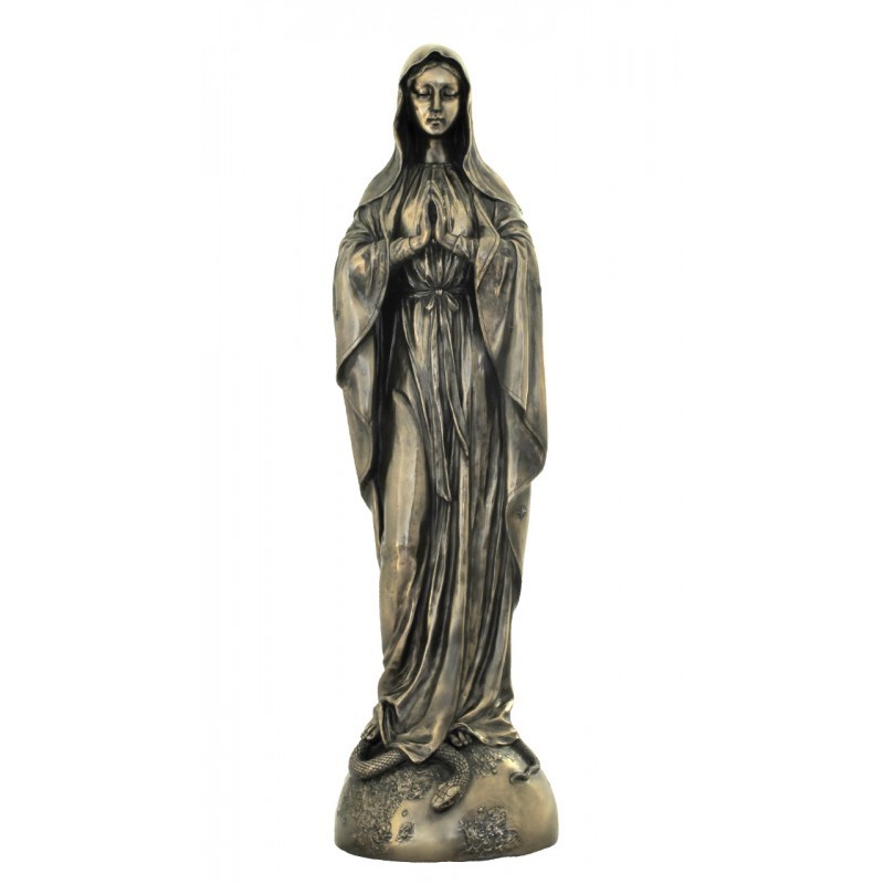 Maria, figura z brązu