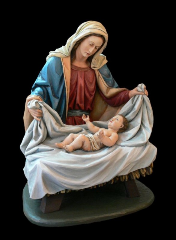 Maria, figura do szopki bożonarodzeniowej 