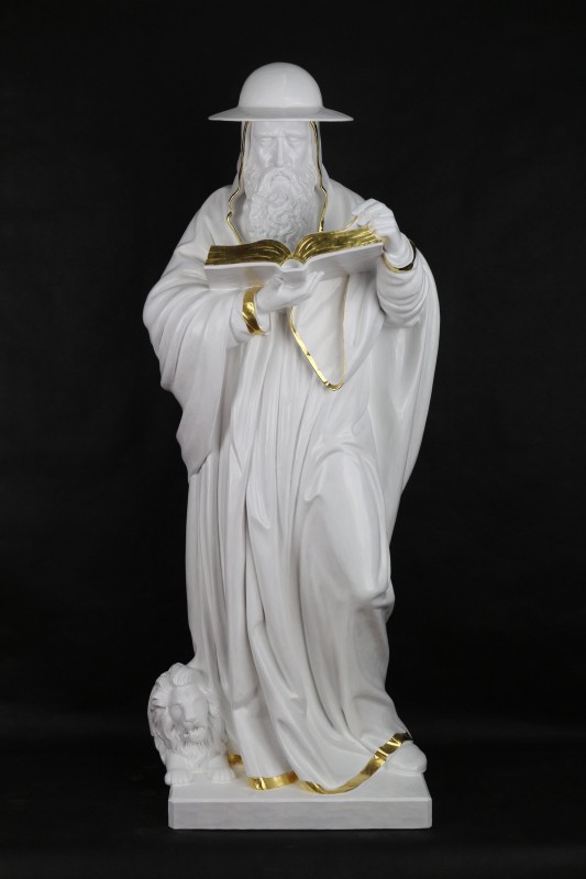 Doktor Kościoła - Święty Hieronim - rzeźba wykonana w drewnie lipowym