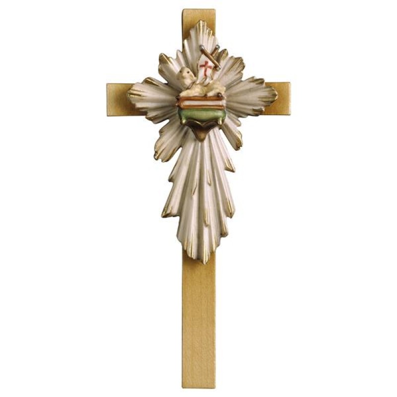 Krzyż wielkanocny drewniany