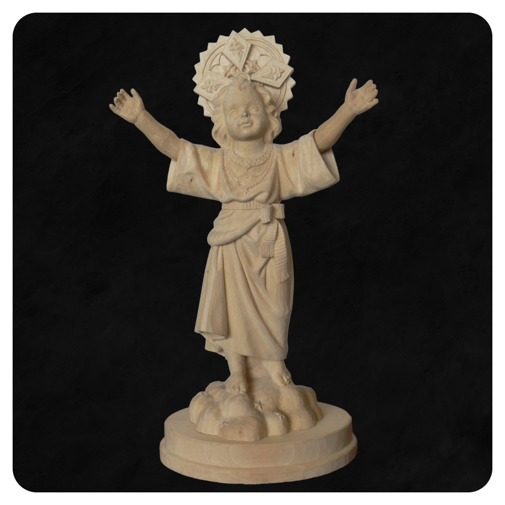 Dzieciątko Kolumbijskie - rzeźba naturalna