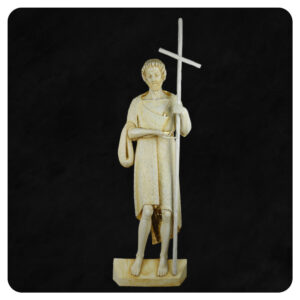 Jan Chrzciciel - rzeźba drewniana, polichromowana