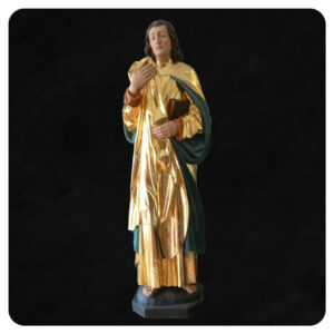 Św. Jan - rzeźba wykonana na wzór figury mistrza Pawła z Lewoczy