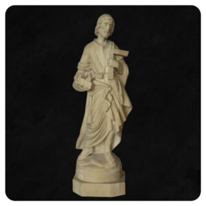 Józef - rzeźba wykonana w drewnie, ręcznie rzeźbiona