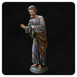 Józef - figura drewniana do szopki bożonarodzeniowej