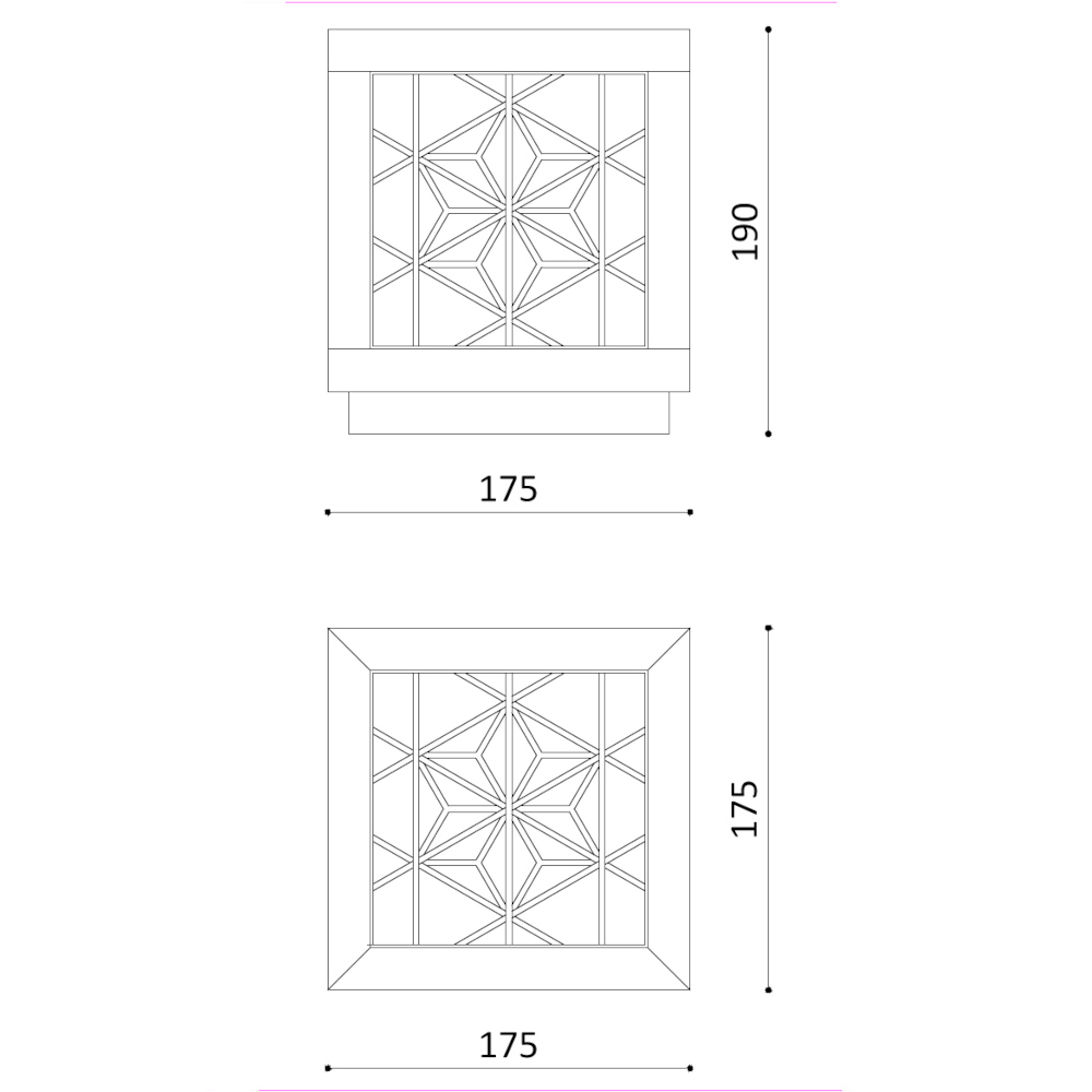 Lampa XS Asanoha - obrazek 5