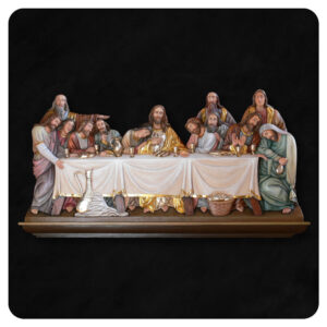 Ostatnia Wieczerza - rzeźba w drewnie