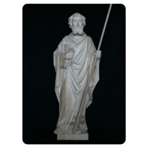 Rzeźba postaci świętego Piotra