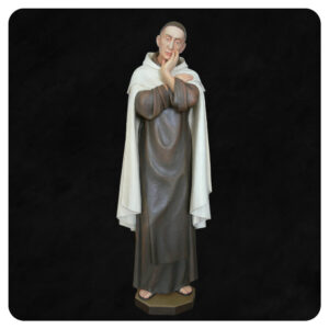 Rafał Kalinowski - rzeźbiona figura z wykonaną polichromią