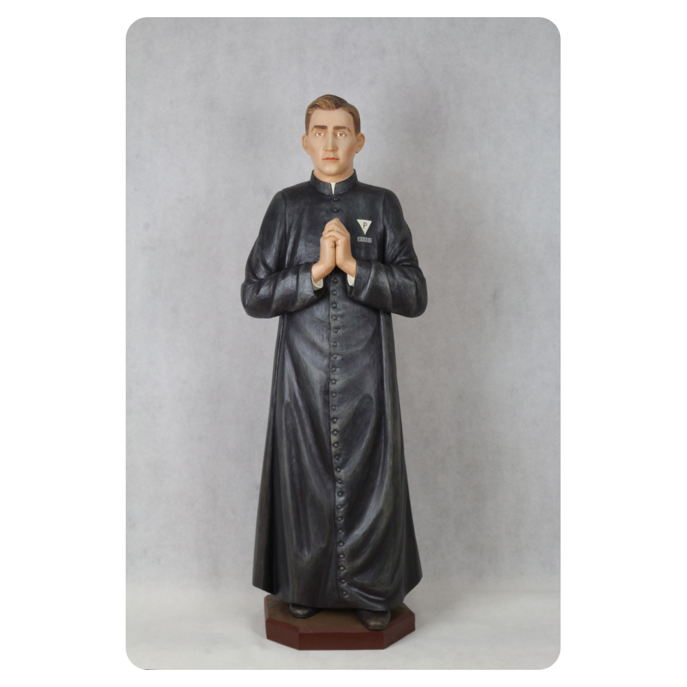 Stefan Frelichowski - rzeźba wykonana w drewnie lipowym