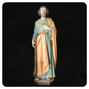 Tadeusz Juda - figura wyrzeźbiona w drewnie lipowym