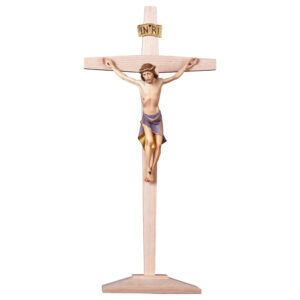 Krzyż z podstawką drewniany